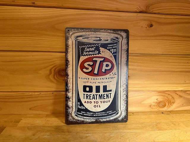 Metalen reclamebord - afbeelding 1 van  1