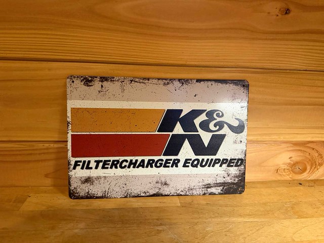 Metalen reclamebord - afbeelding 1 van  1