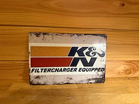 Metalen reclamebord - afbeelding 1 van  1