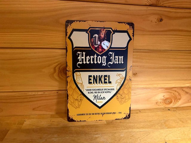 Metalen reclamebord - afbeelding 1 van  1