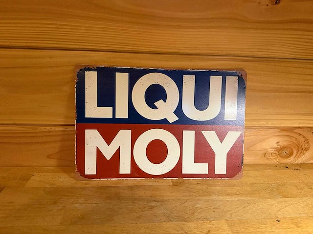 Metalen reclamebord - afbeelding 1 van  1