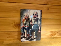 Metalen reclamebord - afbeelding 1 van  1