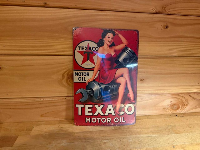 Metalen reclamebord - afbeelding 1 van  1