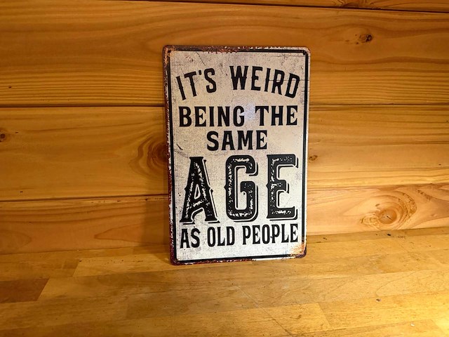 Metalen reclamebord - afbeelding 1 van  1