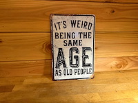 Metalen reclamebord - afbeelding 1 van  1