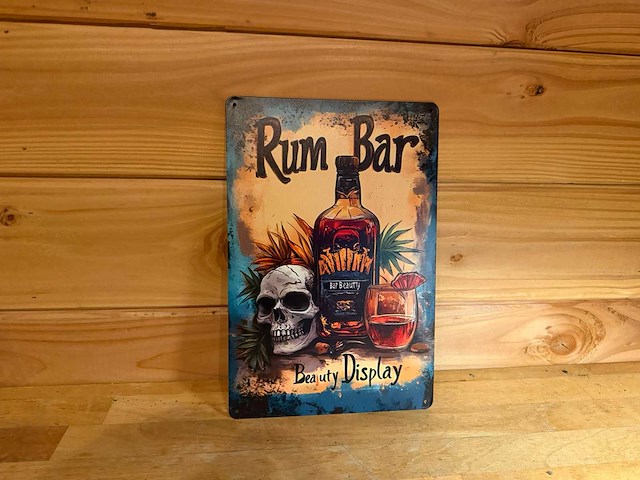 Metalen reclamebord - afbeelding 1 van  1