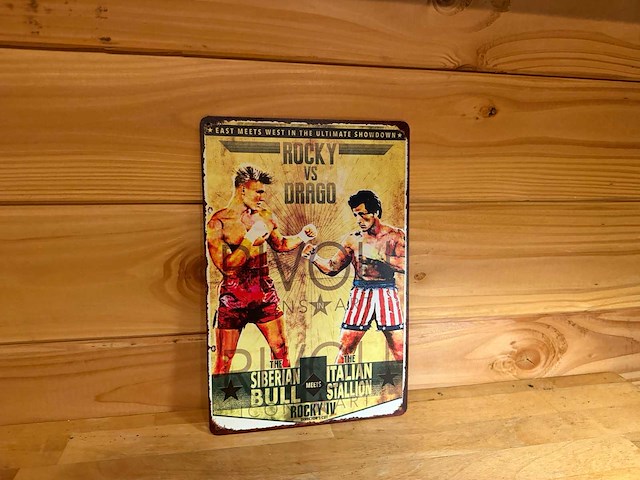 Metalen reclamebord - afbeelding 1 van  1