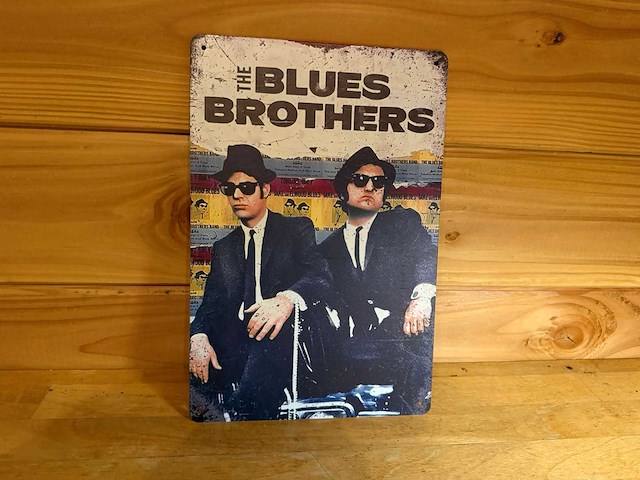 Metalen reclamebord - afbeelding 1 van  1