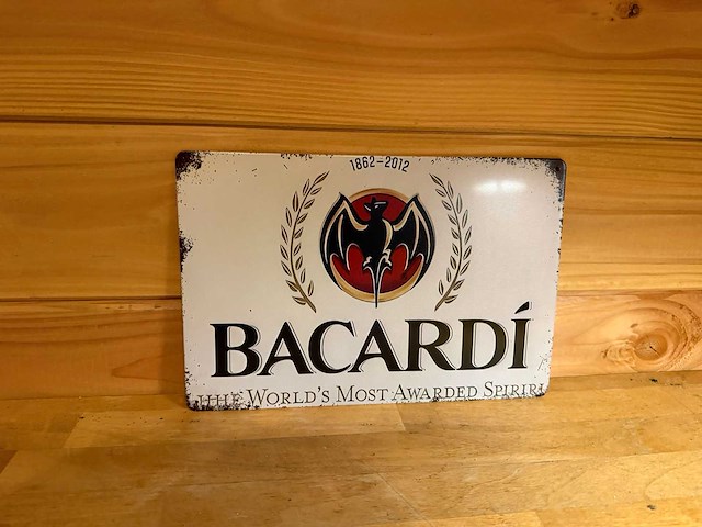 Metalen reclamebord - afbeelding 1 van  1