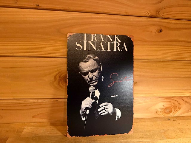 Metalen reclamebord - afbeelding 1 van  1