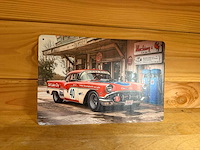 Metalen reclamebord - afbeelding 1 van  1