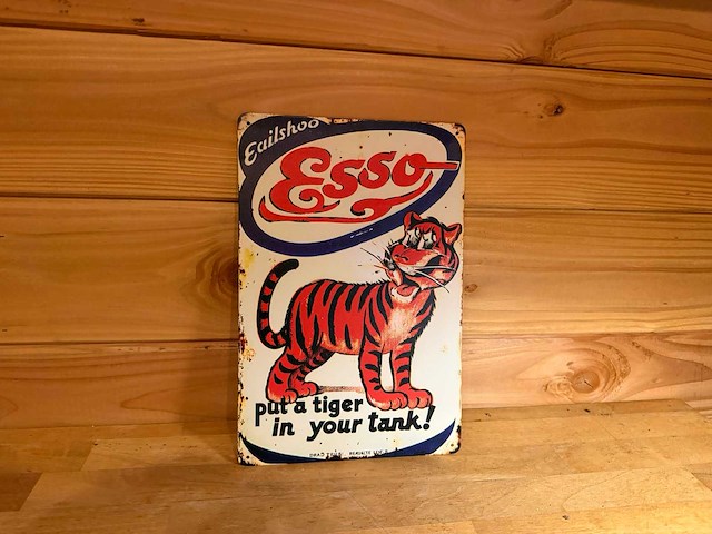 Metalen reclamebord - afbeelding 1 van  1