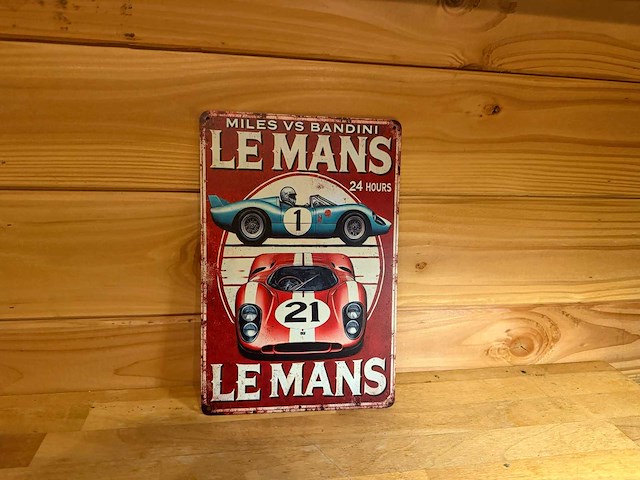 Metalen reclamebord - afbeelding 1 van  1