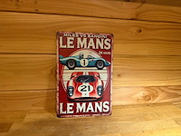 Metalen reclamebord - afbeelding 1 van  1