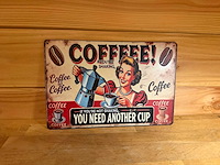 Metalen reclamebord - afbeelding 1 van  1