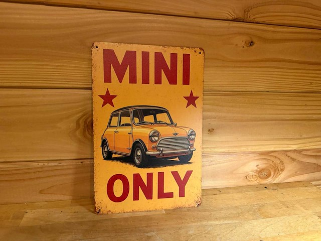 Metalen reclamebord - afbeelding 1 van  1