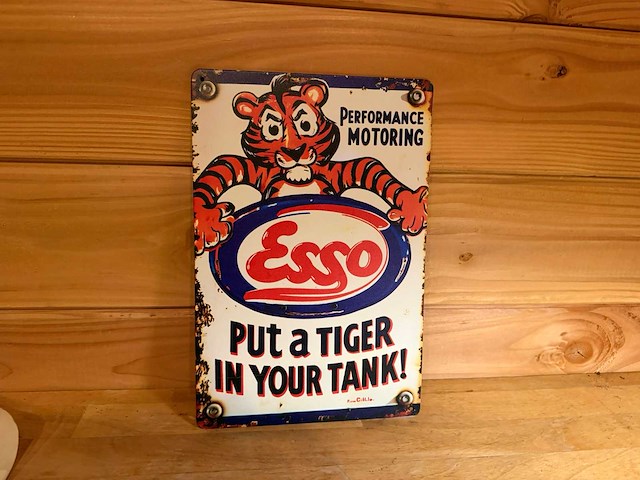 Metalen reclamebord - afbeelding 1 van  1