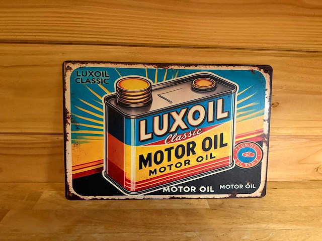 Metalen reclamebord - afbeelding 1 van  1