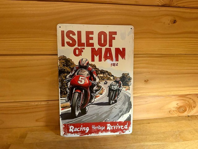 Metalen reclamebord - afbeelding 1 van  1