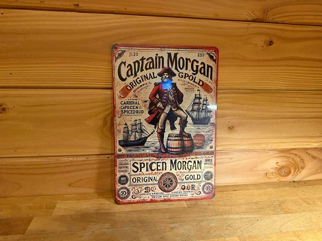 Metalen reclamebord - afbeelding 1 van  1