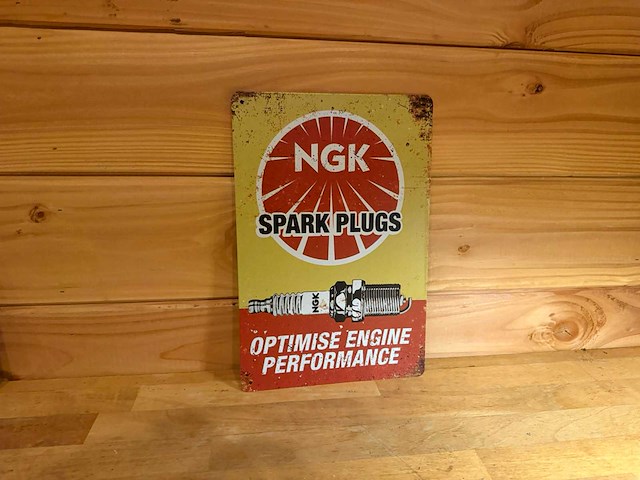 Metalen reclamebord - afbeelding 1 van  1