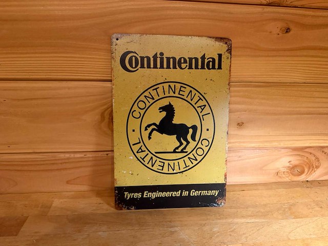 Metalen reclamebord - afbeelding 1 van  1