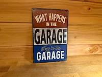 Metalen reclamebord - afbeelding 1 van  1