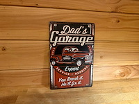 Metalen reclamebord - afbeelding 1 van  1