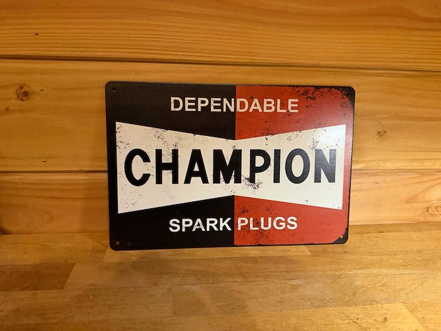 Metalen reclamebord - afbeelding 1 van  1