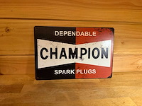 Metalen reclamebord - afbeelding 1 van  1