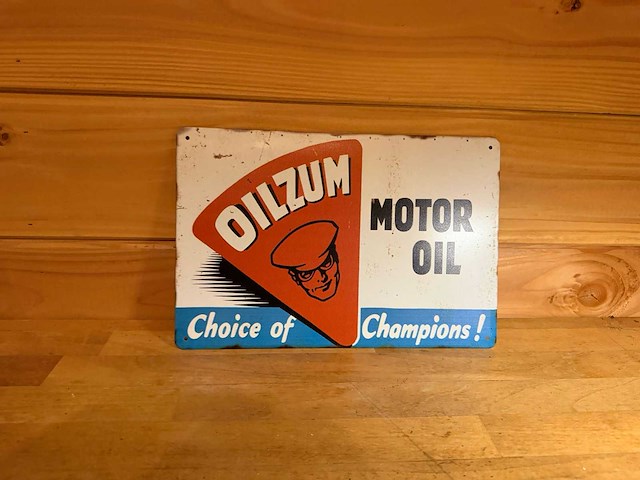 Metalen reclamebord - afbeelding 1 van  1