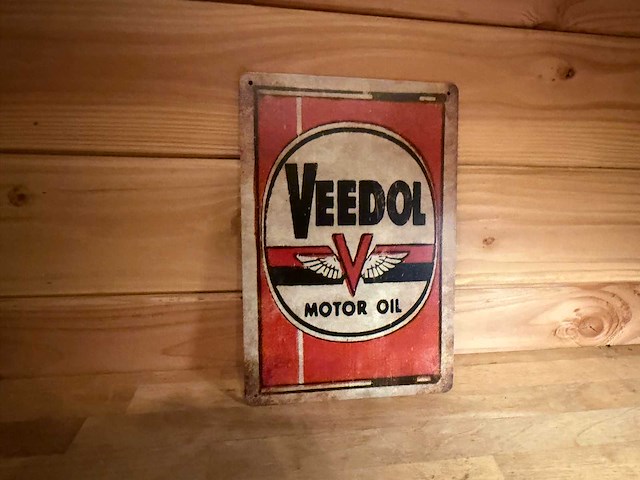 Metalen reclamebord - afbeelding 1 van  1