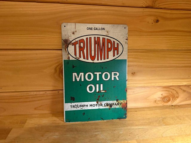 Metalen reclamebord - afbeelding 1 van  1