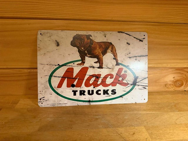 Metalen reclamebord - afbeelding 1 van  1