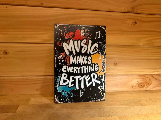 Metalen reclamebord - afbeelding 1 van  1