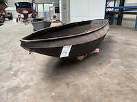 Metalen roeiboot - afbeelding 1 van  3