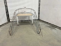 Metalen rozen boog - afbeelding 3 van  5