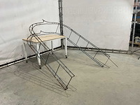 Metalen rozen boog - afbeelding 2 van  5