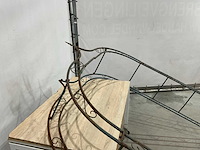 Metalen rozen boog - afbeelding 4 van  5