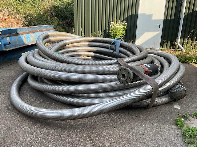 Metalen rvs hogedruk slang - afbeelding 1 van  5