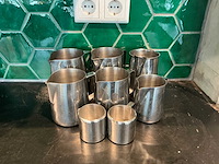Metalen schenkkan (8x) - afbeelding 1 van  1