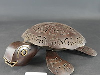 Metalen schildpad - afbeelding 1 van  5