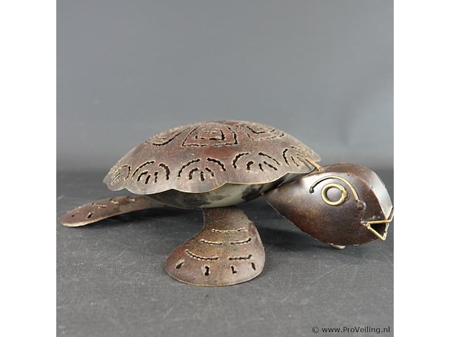 Metalen schildpad - afbeelding 3 van  5