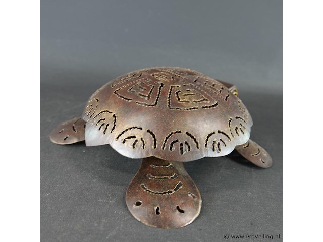 Metalen schildpad - afbeelding 4 van  5