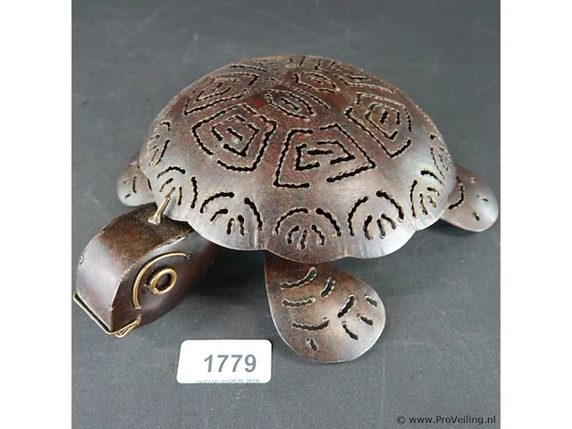 Metalen schildpad - afbeelding 2 van  5