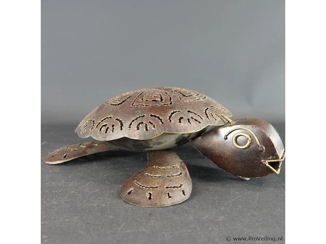 Metalen schildpad - afbeelding 3 van  5