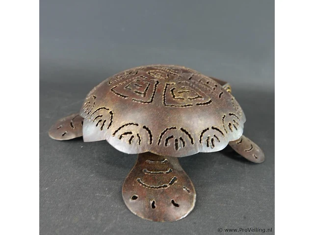 Metalen schildpad - afbeelding 4 van  5