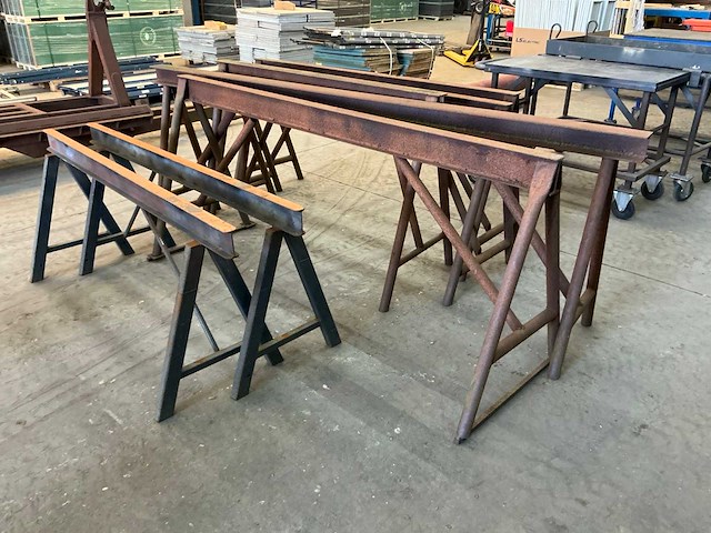 Metalen schraag (7x) - afbeelding 4 van  6