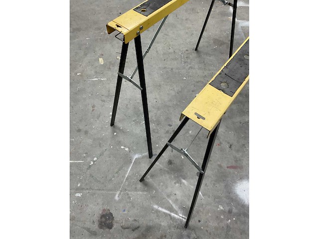 Metalen schragen - 100 cm - afbeelding 2 van  4