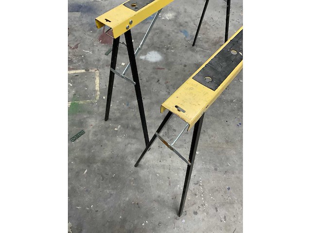 Metalen schragen - 100 cm - afbeelding 3 van  4